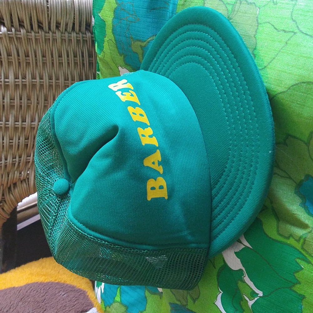 Vintage Barber Trucker Hat